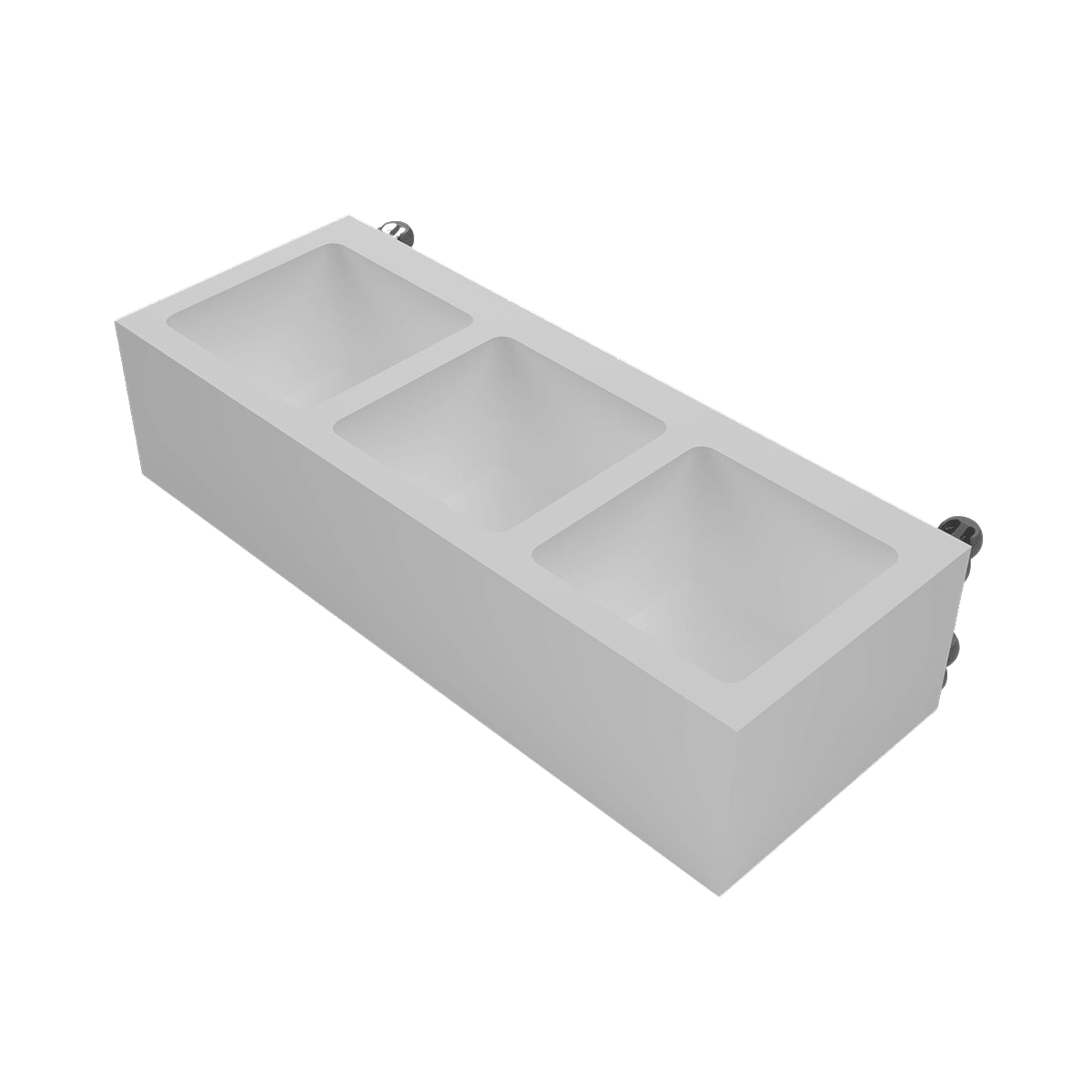 Yacht Dapper 3 Compartment Utility Storage Holder